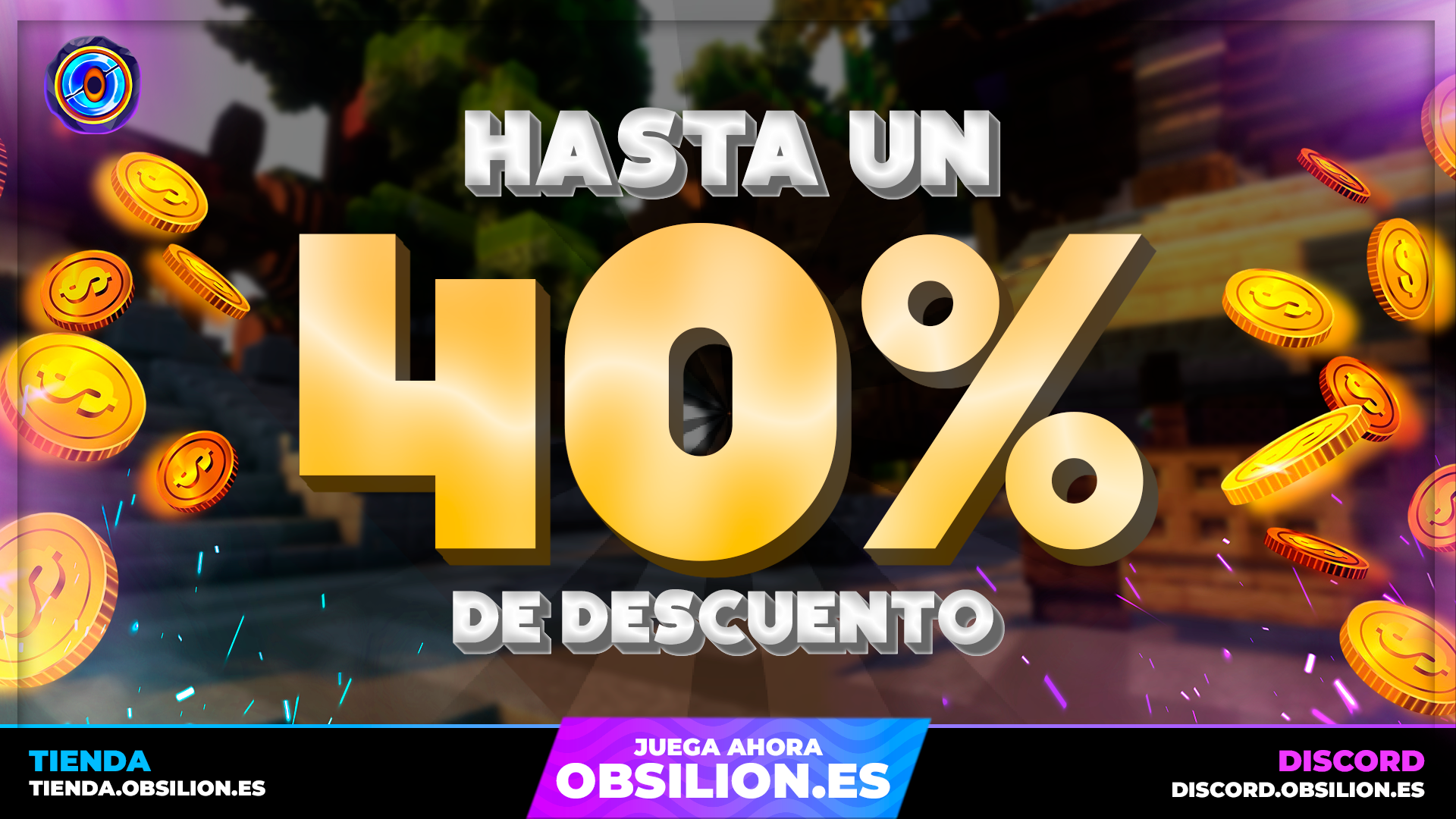 40% de descuento en toda nuestra tienda